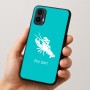 כיסוי בעיצוב אישי עם השם שלך לדגם - Motorola Moto E15 4G בעיצוב מזלות - סרטן