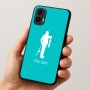 כיסוי בעיצוב אישי עם השם שלך לדגם - Motorola Moto E15 4G בעיצוב פישמן