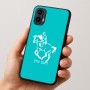 כיסוי בעיצוב אישי עם השם שלך לדגם - Motorola Moto E15 4G בעיצוב רוכב סוסים 2