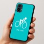 כיסוי בעיצוב אישי עם השם שלך לדגם - Motorola Moto E15 4G בעיצוב אופניים אולימפיים