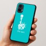 כיסוי בעיצוב אישי עם השם שלך לדגם - Motorola Moto E15 4G בעיצוב פסל החירות