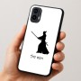 כיסוי בעיצוב אישי עם השם שלך לדגם - Motorola Moto E15 4G בעיצוב סמוראי