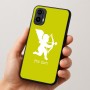 כיסוי בעיצוב אישי עם השם שלך לדגם - Motorola Moto E15 4G בעיצוב קופידון