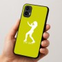 כיסוי בעיצוב אישי עם השם שלך לדגם - Motorola Moto E15 4G בעיצוב אישה מגוננת