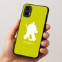 כיסוי בעיצוב אישי עם השם שלך לדגם - Motorola Moto E15 4G בעיצוב הוקי שוערים