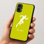 כיסוי בעיצוב אישי עם השם שלך לדגם - Motorola Moto E15 4G בעיצוב רץ