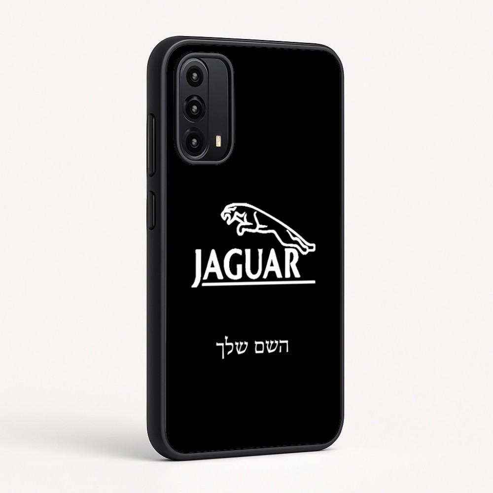 כיסוי בעיצוב אישי עם השם שלך לדגם - Motorola Moto G05 4G בעיצוב יגואר