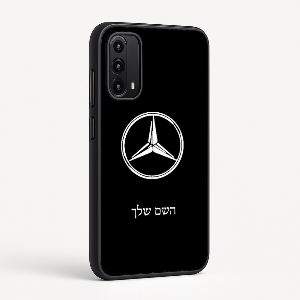 כיסוי בעיצוב אישי עם השם שלך לדגם - Motorola Moto G05 4G בעיצוב מרצדס-בנץ