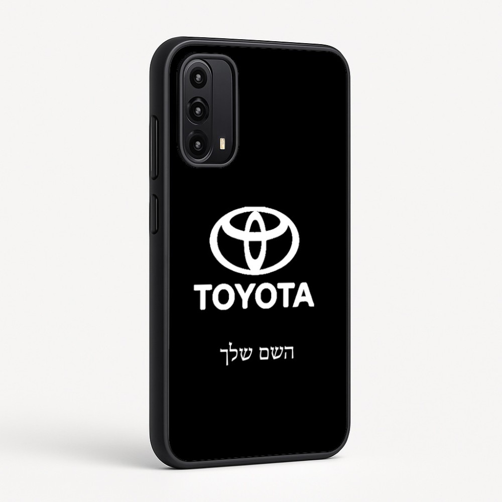 כיסוי בעיצוב אישי עם השם שלך לדגם - Motorola Moto G05 4G בעיצוב טויוטה