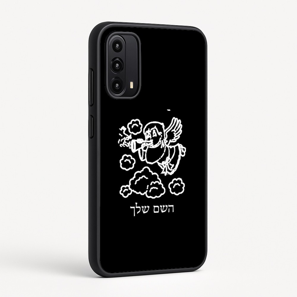 כיסוי בעיצוב אישי עם השם שלך לדגם - Motorola Moto G05 4G בעיצוב מחזמר אנג'ל 2