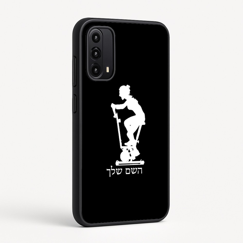 כיסוי בעיצוב אישי עם השם שלך לדגם - Motorola Moto G05 4G בעיצוב אימון ספינינג - אישה
