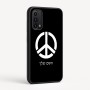 כיסוי בעיצוב אישי עם השם שלך לדגם - Motorola Moto G05 4G בעיצוב סמל השלום