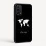כיסוי בעיצוב אישי עם השם שלך לדגם - Motorola Moto G05 4G בעיצוב מפת העולם