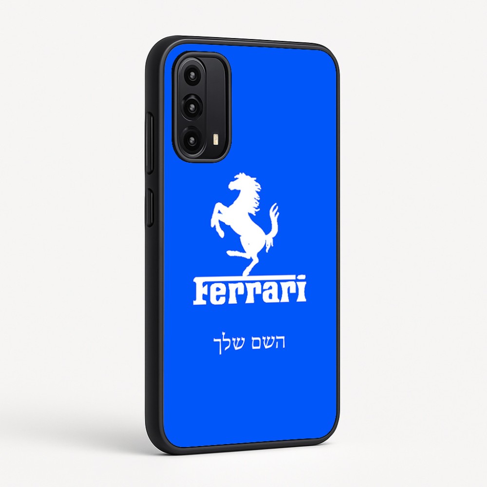 כיסוי בעיצוב אישי עם השם שלך לדגם - Motorola Moto G05 4G בעיצוב פרארי