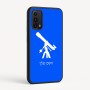 כיסוי בעיצוב אישי עם השם שלך לדגם - Motorola Moto G05 4G בעיצוב טלסקופ
