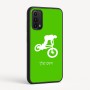 כיסוי בעיצוב אישי עם השם שלך לדגם - Motorola Moto G05 4G בעיצוב רוכב אופניים