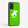 כיסוי בעיצוב אישי עם השם שלך לדגם - Motorola Moto G05 4G בעיצוב שחקן פולו - סוס