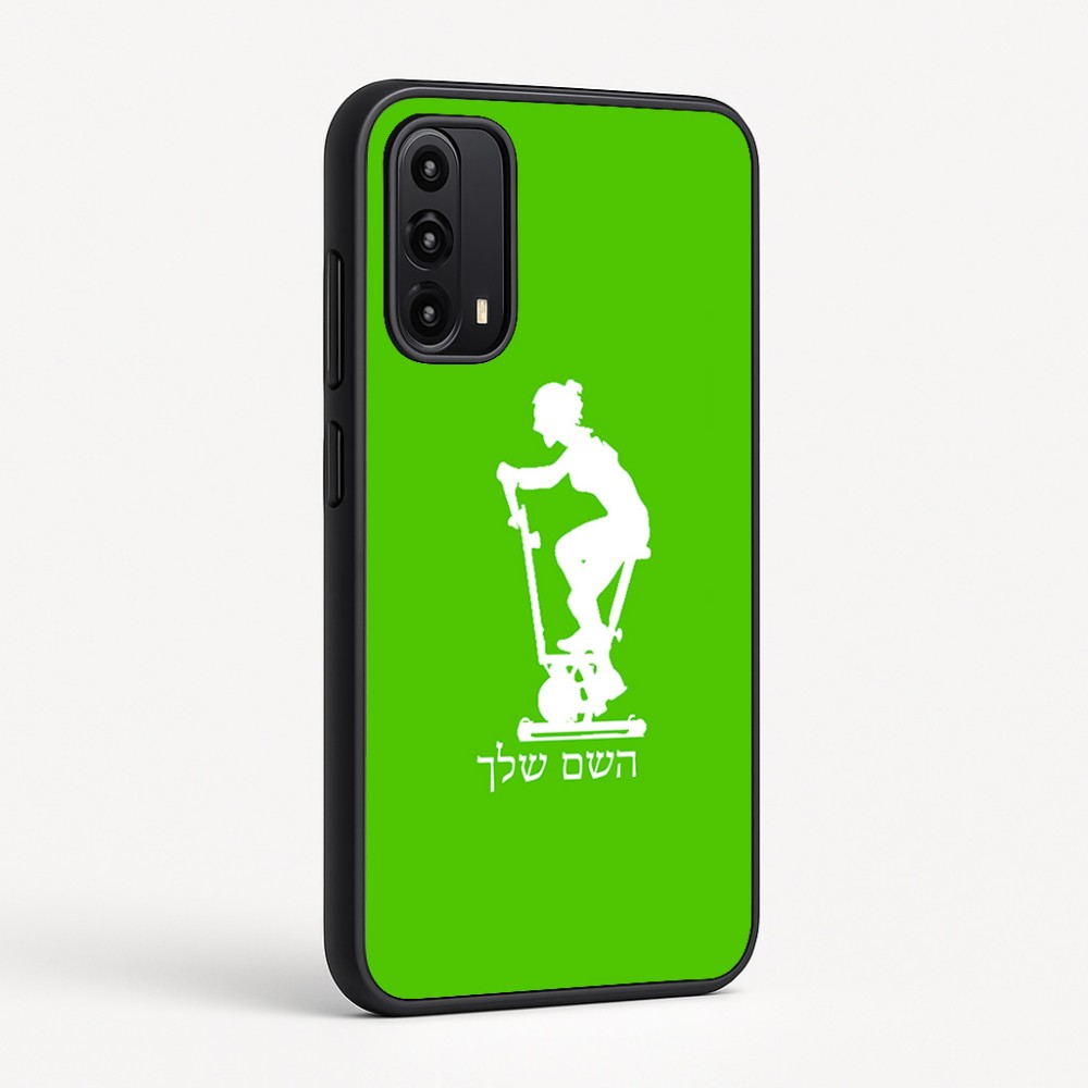 כיסוי בעיצוב אישי עם השם שלך לדגם - Motorola Moto G05 4G בעיצוב אימון ספינינג - אישה
