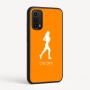כיסוי בעיצוב אישי עם השם שלך לדגם - Motorola Moto G05 4G בעיצוב רץ רץ אישה