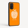 כיסוי בעיצוב אישי עם השם שלך לדגם - Motorola Moto G05 4G בעיצוב הדפס תפוח