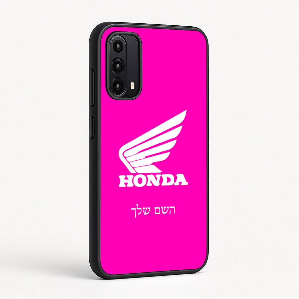 כיסוי בעיצוב אישי עם השם שלך לדגם - Motorola Moto G05 4G בעיצוב הונדה