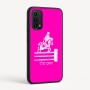 כיסוי בעיצוב אישי עם השם שלך לדגם - Motorola Moto G05 4G בעיצוב רוכב סוסים