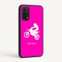 כיסוי בעיצוב אישי עם השם שלך לדגם - Motorola Moto G05 4G בעיצוב מוטוקרוס