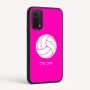 כיסוי בעיצוב אישי עם השם שלך לדגם - Motorola Moto G05 4G בעיצוב כדור כדורעף