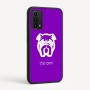 כיסוי בעיצוב אישי עם השם שלך לדגם - Motorola Moto G05 4G בעיצוב פרצוף בולדוג