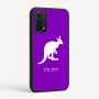 כיסוי בעיצוב אישי עם השם שלך לדגם - Motorola Moto G05 4G בעיצוב קנגורו