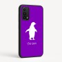 כיסוי בעיצוב אישי עם השם שלך לדגם - Motorola Moto G05 4G בעיצוב פינגווין