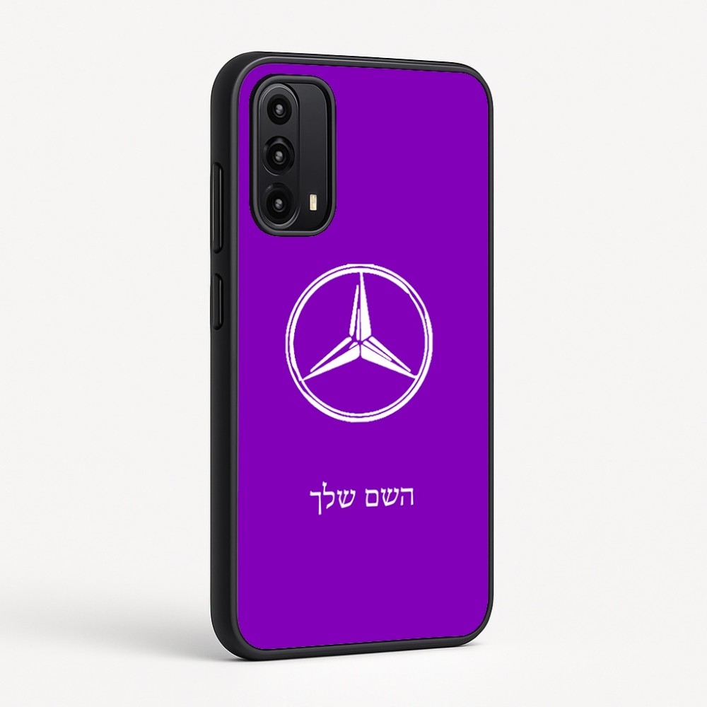 כיסוי בעיצוב אישי עם השם שלך לדגם - Motorola Moto G05 4G בעיצוב מרצדס-בנץ