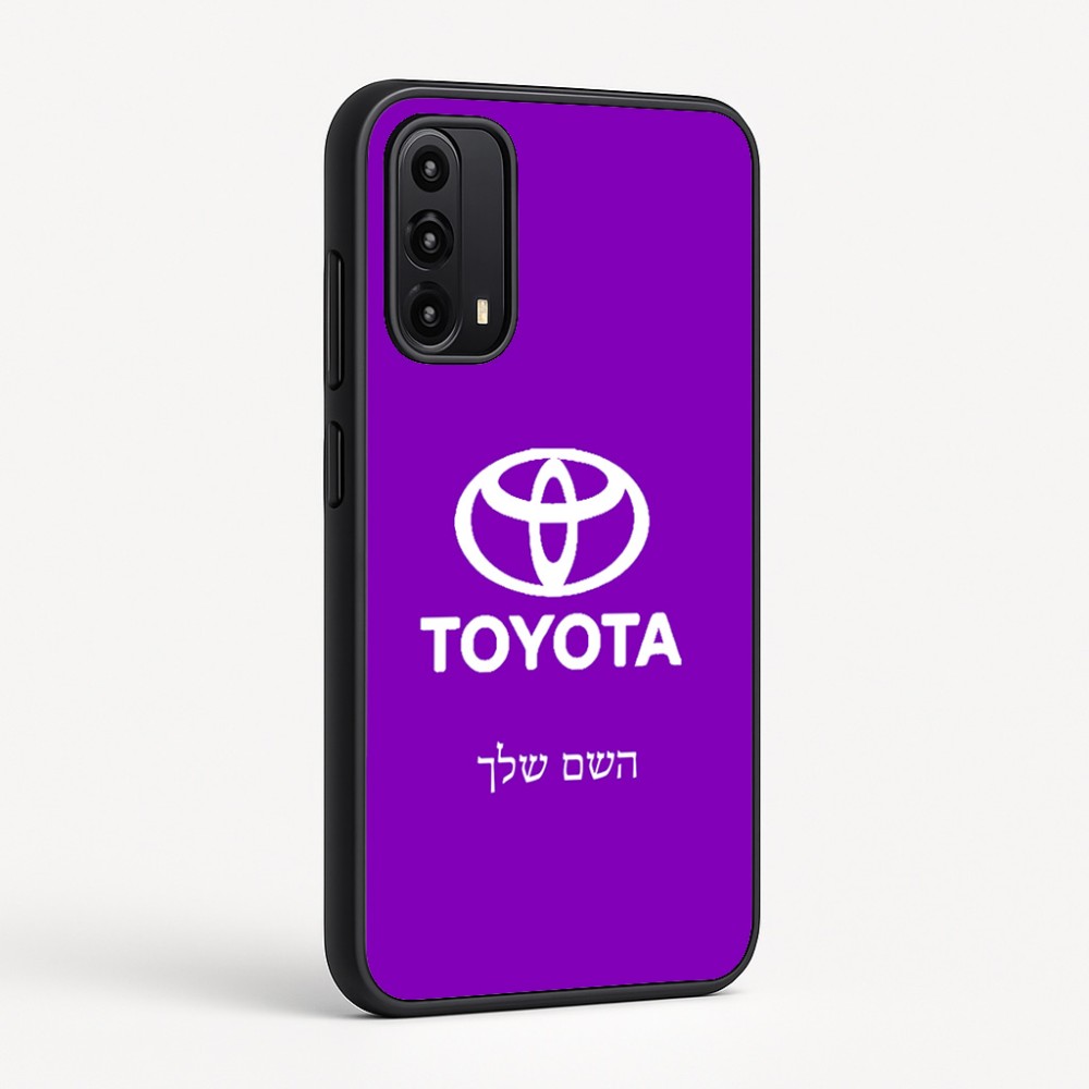 כיסוי בעיצוב אישי עם השם שלך לדגם - Motorola Moto G05 4G בעיצוב טויוטה