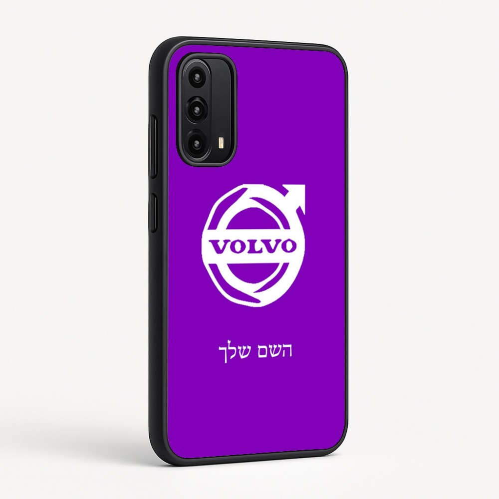 כיסוי בעיצוב אישי עם השם שלך לדגם - Motorola Moto G05 4G בעיצוב וולוו