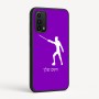 כיסוי בעיצוב אישי עם השם שלך לדגם - Motorola Moto G05 4G בעיצוב לוחם סייף