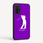 כיסוי בעיצוב אישי עם השם שלך לדגם - Motorola Moto G05 4G בעיצוב שחקן גולף
