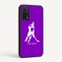 כיסוי בעיצוב אישי עם השם שלך לדגם - Motorola Moto G05 4G בעיצוב שחקן הוקי