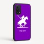 כיסוי בעיצוב אישי עם השם שלך לדגם - Motorola Moto G05 4G בעיצוב שחקן פולו - סוס