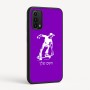 כיסוי בעיצוב אישי עם השם שלך לדגם - Motorola Moto G05 4G בעיצוב ילד סקייטבורד