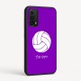כיסוי בעיצוב אישי עם השם שלך לדגם - Motorola Moto G05 4G בעיצוב כדור כדורעף
