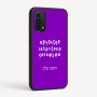 כיסוי בעיצוב אישי עם השם שלך לדגם - Motorola Moto G05 4G בעיצוב האלפבית היווני