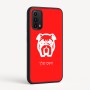 כיסוי בעיצוב אישי עם השם שלך לדגם - Motorola Moto G05 4G בעיצוב פרצוף בולדוג