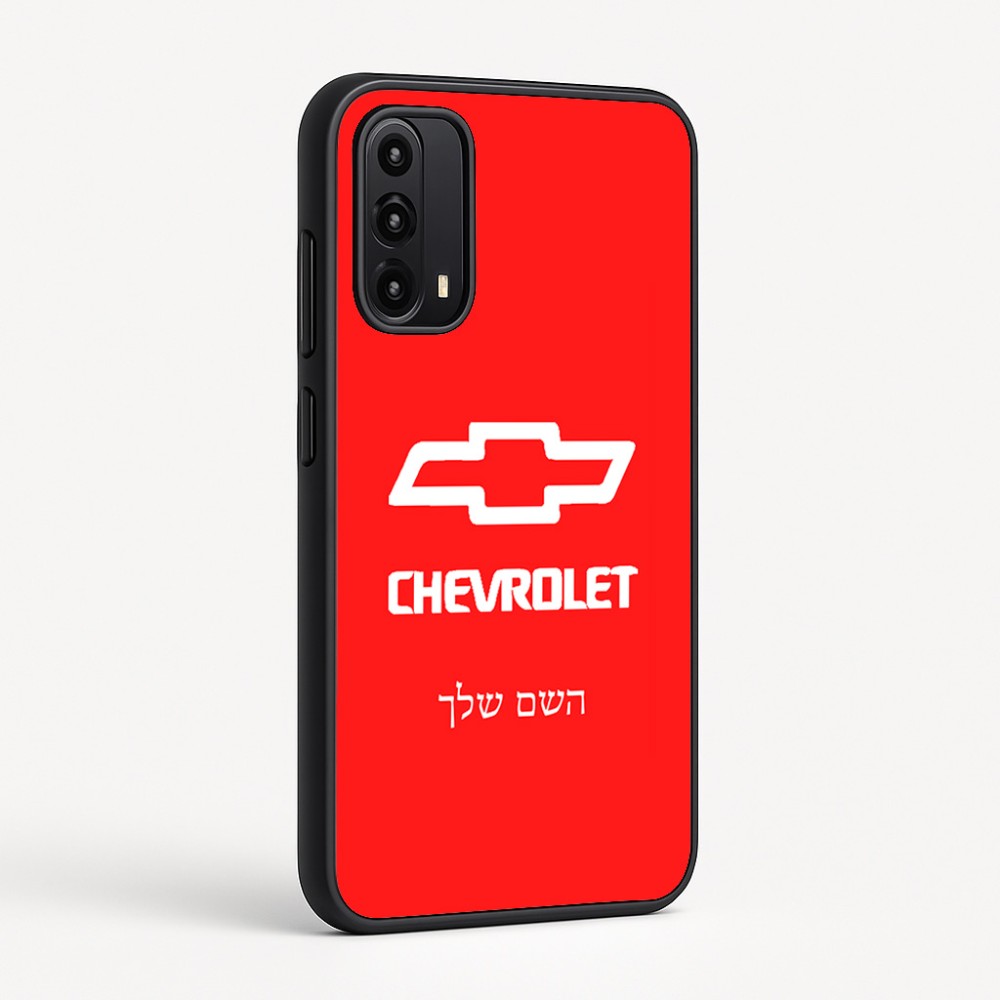כיסוי בעיצוב אישי עם השם שלך לדגם - Motorola Moto G05 4G בעיצוב שברולט