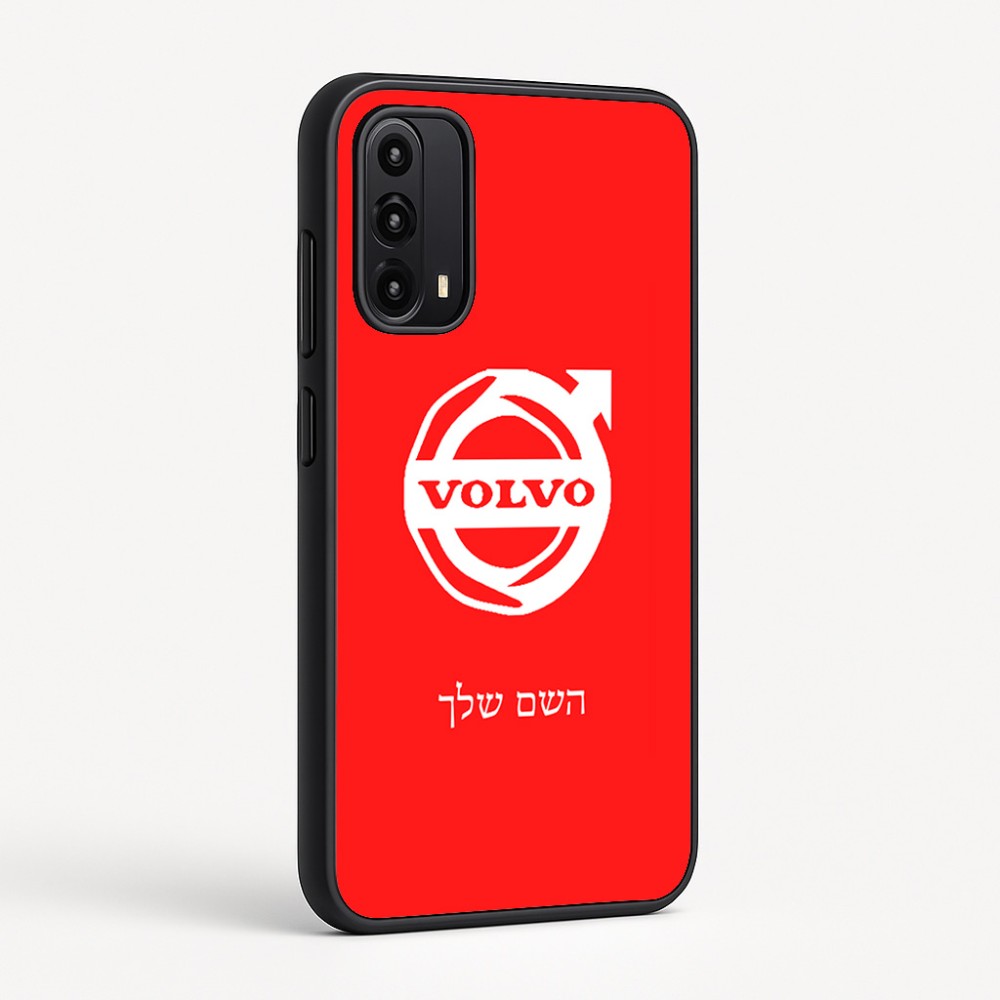 כיסוי בעיצוב אישי עם השם שלך לדגם - Motorola Moto G05 4G בעיצוב וולוו