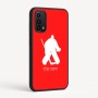 כיסוי בעיצוב אישי עם השם שלך לדגם - Motorola Moto G05 4G בעיצוב הוקי שוערים