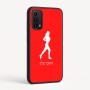 כיסוי בעיצוב אישי עם השם שלך לדגם - Motorola Moto G05 4G בעיצוב רץ רץ אישה