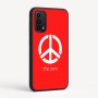 כיסוי בעיצוב אישי עם השם שלך לדגם - Motorola Moto G05 4G בעיצוב סמל השלום