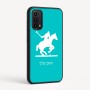 כיסוי בעיצוב אישי עם השם שלך לדגם - Motorola Moto G05 4G בעיצוב שחקן פולו - סוס