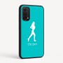 כיסוי בעיצוב אישי עם השם שלך לדגם - Motorola Moto G05 4G בעיצוב רץ רץ אישה