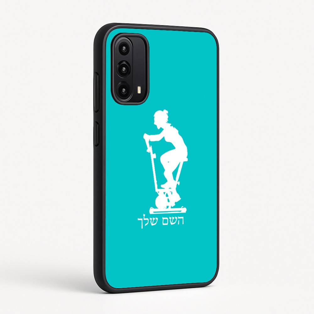 כיסוי בעיצוב אישי עם השם שלך לדגם - Motorola Moto G05 4G בעיצוב אימון ספינינג - אישה